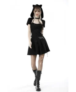 Ladies Dark In Love Catitude Cape