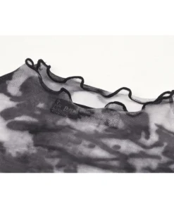 Ladies Dark In Love Nancy Mesh Top