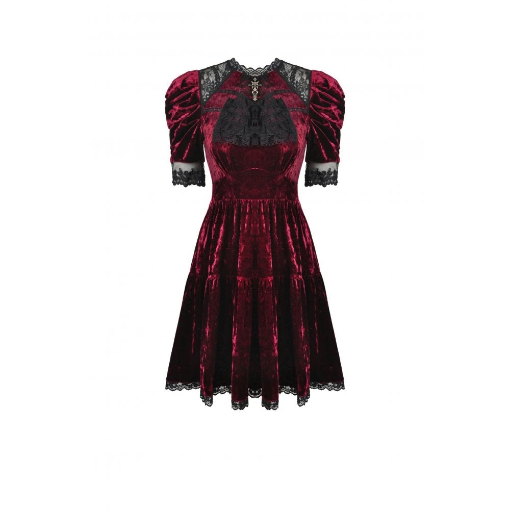 Dark In Love Crimsonia Dress Ladies 4 Dark In Love Crimsonia Dress Ladies