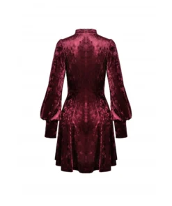 Dark In Love Alfreda Dress Burgundy Ladies