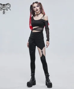 Ladies Devil Fashion Catalina Asymmetric Top