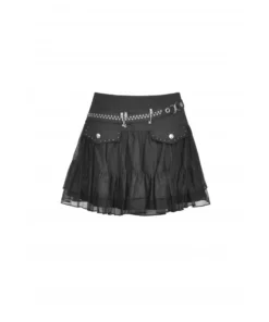 Dark In Love Illiana Mini Skirt Ladies