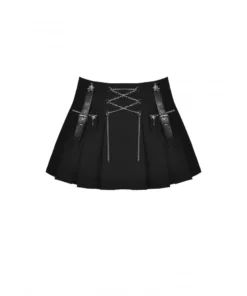 New Arrivals Dark In Love Muriel Pleated Mini Skirt