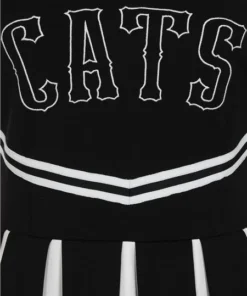 Collectif Team Cats Cheerleader Skater Dress 10 Collectif Team Cats Cheerleader Skater Dress