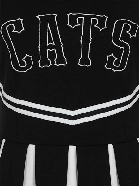Collectif Team Cats Cheerleader Skater Dress 6 Collectif Team Cats Cheerleader Skater Dress