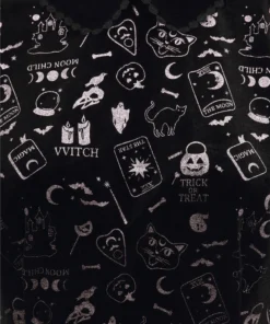 Collectif Peta Spooky Velvet Top