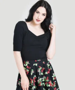 Ladies Hell Bunny Philippa Top