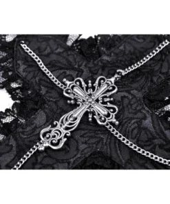 Dark In Love Crucifix Hair Clip