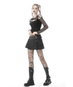 Dark In Love Joelle Pleated Mini Skirt Ladies