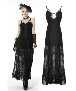 Ladies Dark In Love Drusilla Maxi Dress