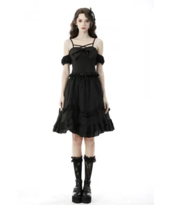 Dark In Love Una Cold Shoulder Top