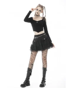 Dark In Love Illiana Mini Skirt Ladies