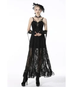 Ladies Dark In Love Drusilla Maxi Dress