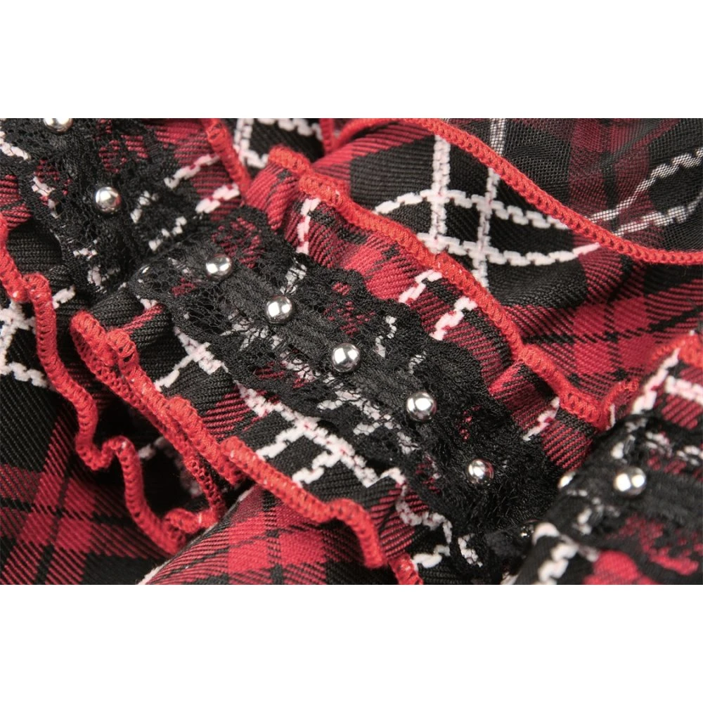 Ladies Dark In Love Exigis Tartan Skirt 13 Ladies Dark In Love Exigis Tartan Skirt