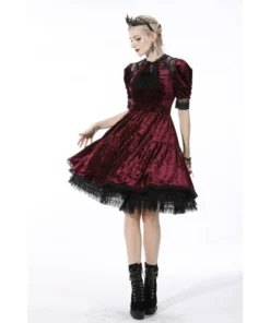 Dark In Love Crimsonia Dress Ladies 24 Dark In Love Crimsonia Dress Ladies