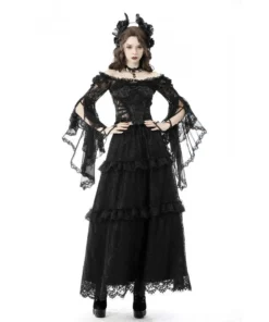 New Arrivals Dark In Love Marcella Floral Lace Bolero