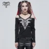 Ladies Devil Fashion Ezra Long Sleeve Top