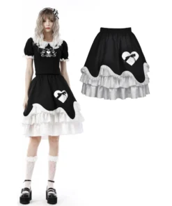 Dark In Love Prairie Frill Skirt