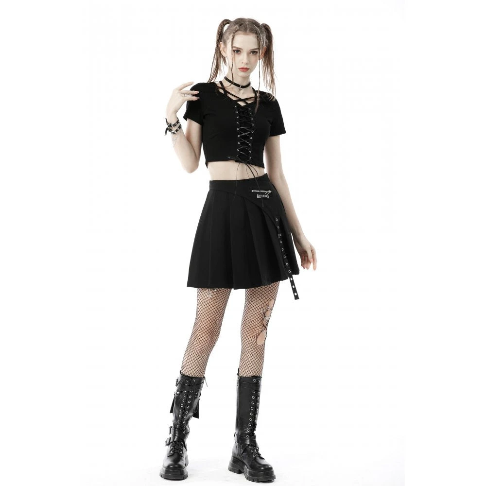 Dark In Love Lenora Pleated Skirt 7 Dark In Love Lenora Pleated Skirt