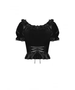 Dark In Love Kalia Velvet Top