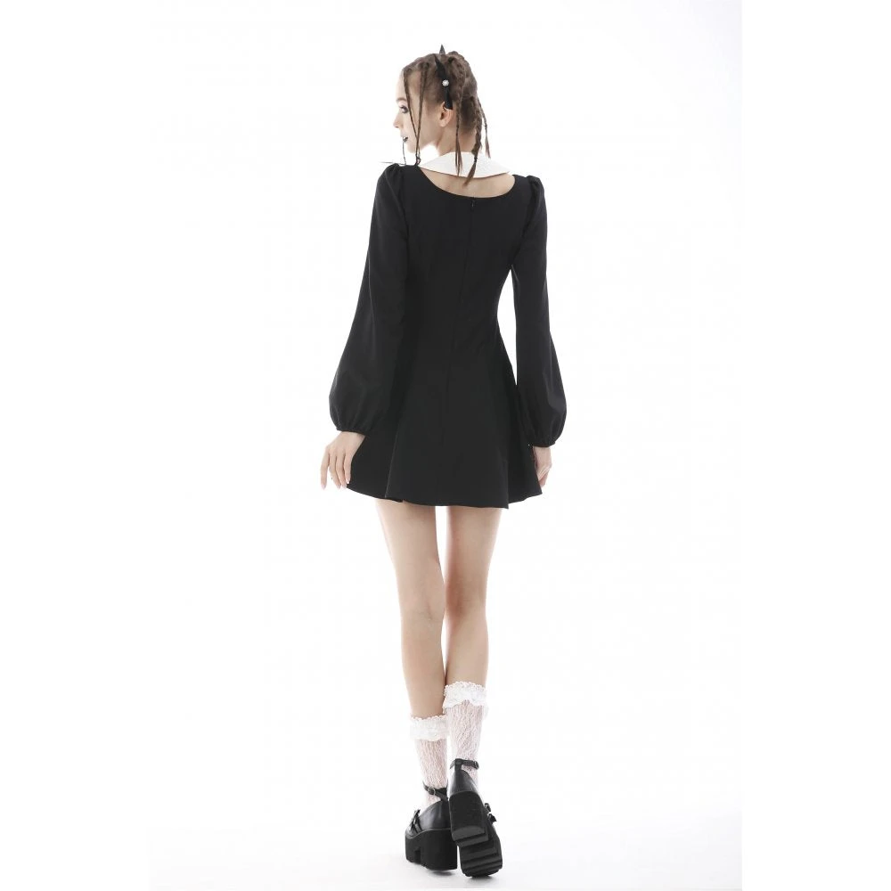 Dark In Love Sloane Bowknot Dress Ladies 10 Dark In Love Sloane Bowknot Dress Ladies