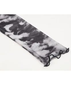 Ladies Dark In Love Nancy Mesh Top