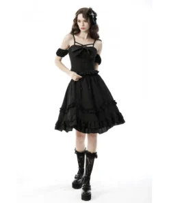 Dark In Love Crucifix Hair Clip