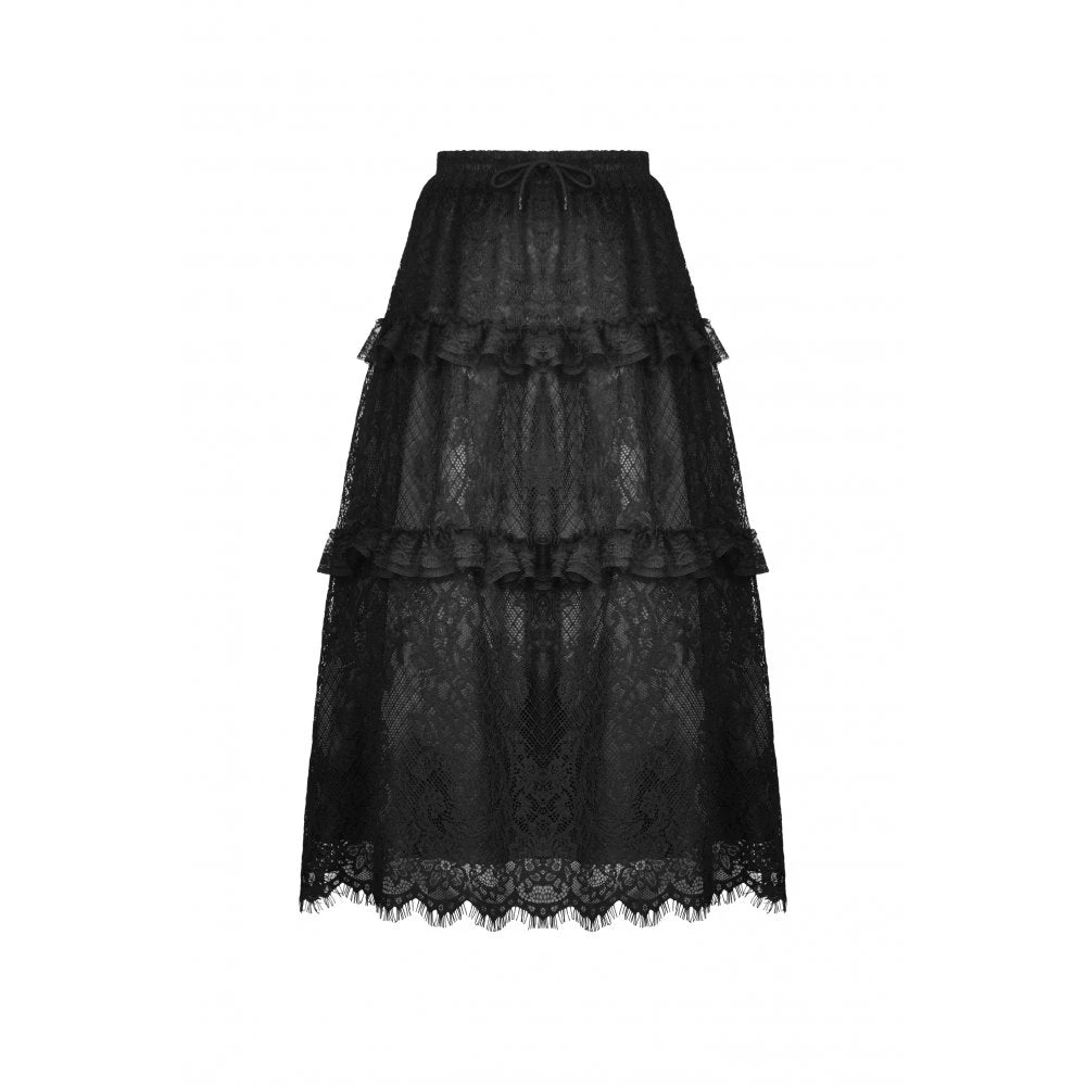 Ladies Dark In Love Delilah Maxi Skirt 4 Ladies Dark In Love Delilah Maxi Skirt