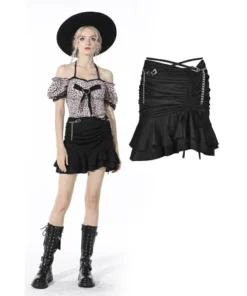 Dark In Love Devina Mini Skirt