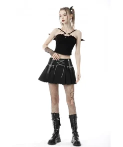 New Arrivals Dark In Love Tilda Winged Top