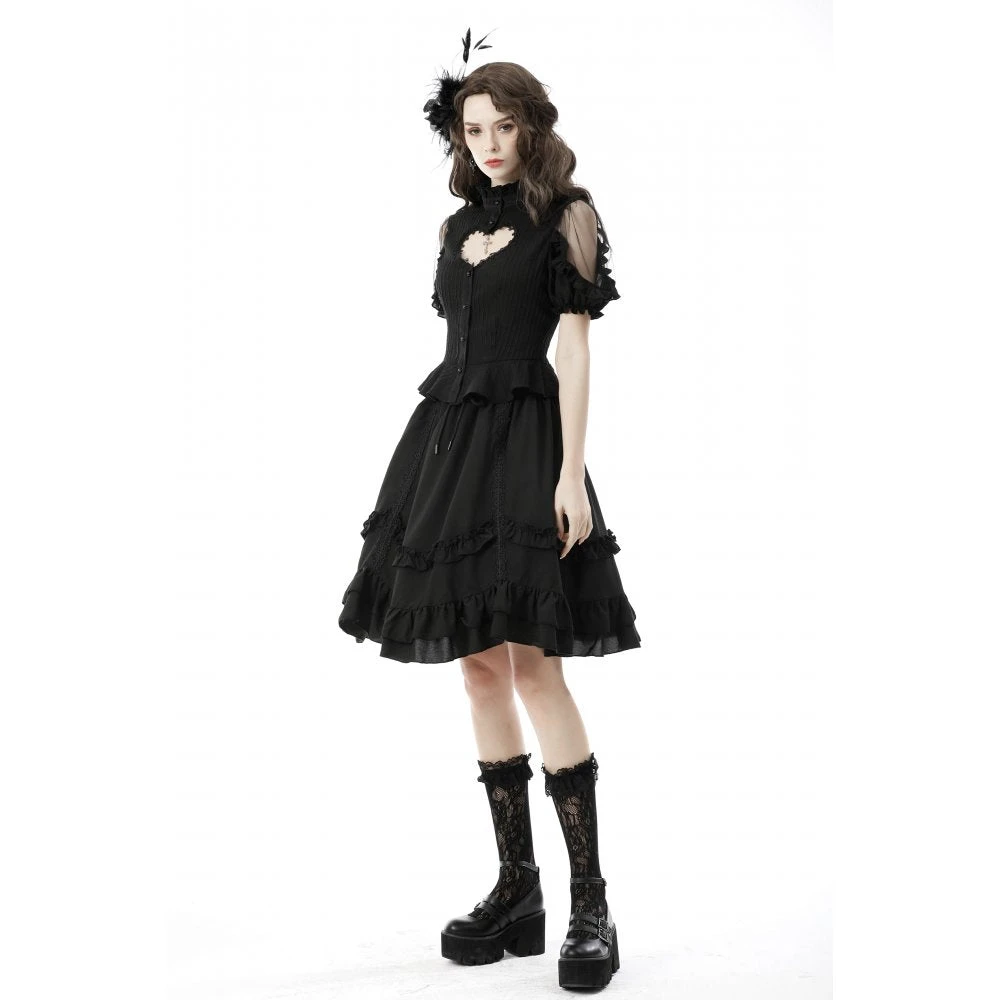 Dark In Love Lovers Heart Blouse 8 Dark In Love Lovers Heart Blouse