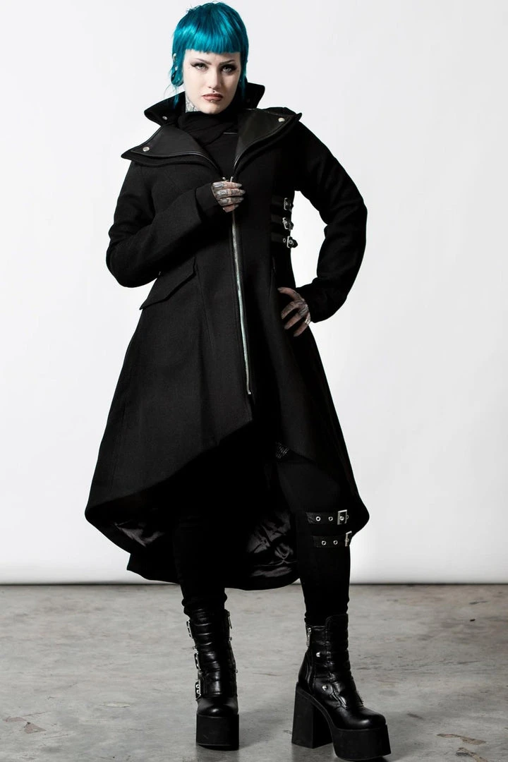 Killstar Act Of War Coat Ladies 3 Killstar Act Of War Coat Ladies
