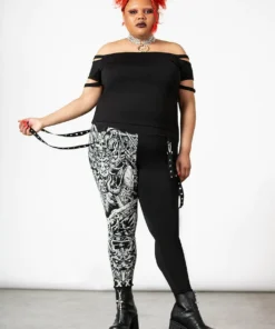 Killstar Amnesia Leggings Ladies 19 Killstar Amnesia Leggings Ladies