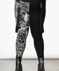 Killstar Amnesia Leggings Ladies 21 Killstar Amnesia Leggings Ladies