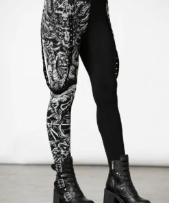 Killstar Amnesia Leggings Ladies 13 Killstar Amnesia Leggings Ladies