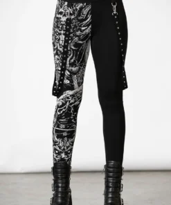 Killstar Amnesia Leggings Ladies 14 Killstar Amnesia Leggings Ladies