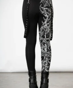 Killstar Amnesia Leggings Ladies 15 Killstar Amnesia Leggings Ladies