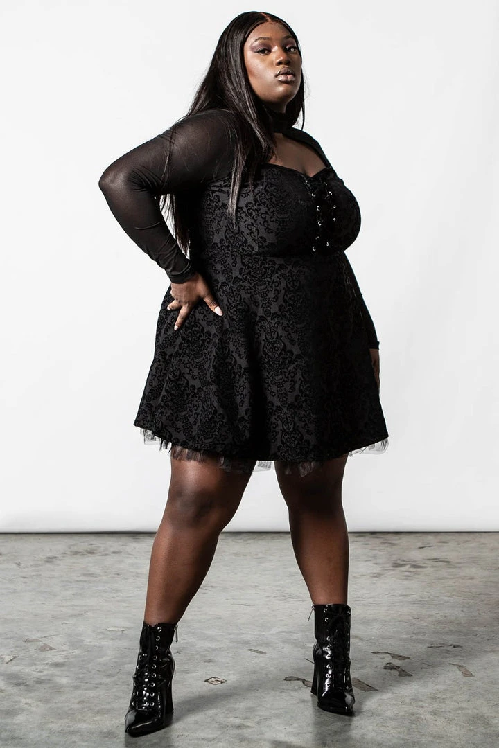 Killstar Anabelle Party Dress Ladies 6 Killstar Anabelle Party Dress Ladies