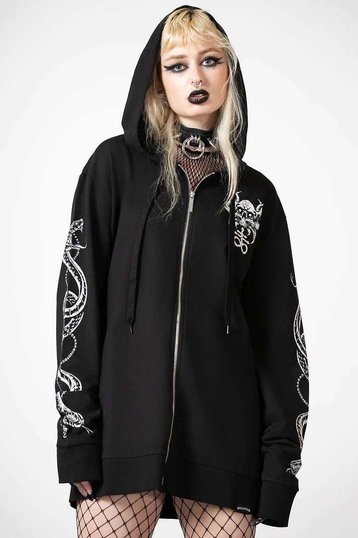Killstar Anders Zip-Up Hoodie New Arrivals 3 Killstar Anders Zip-Up Hoodie New Arrivals