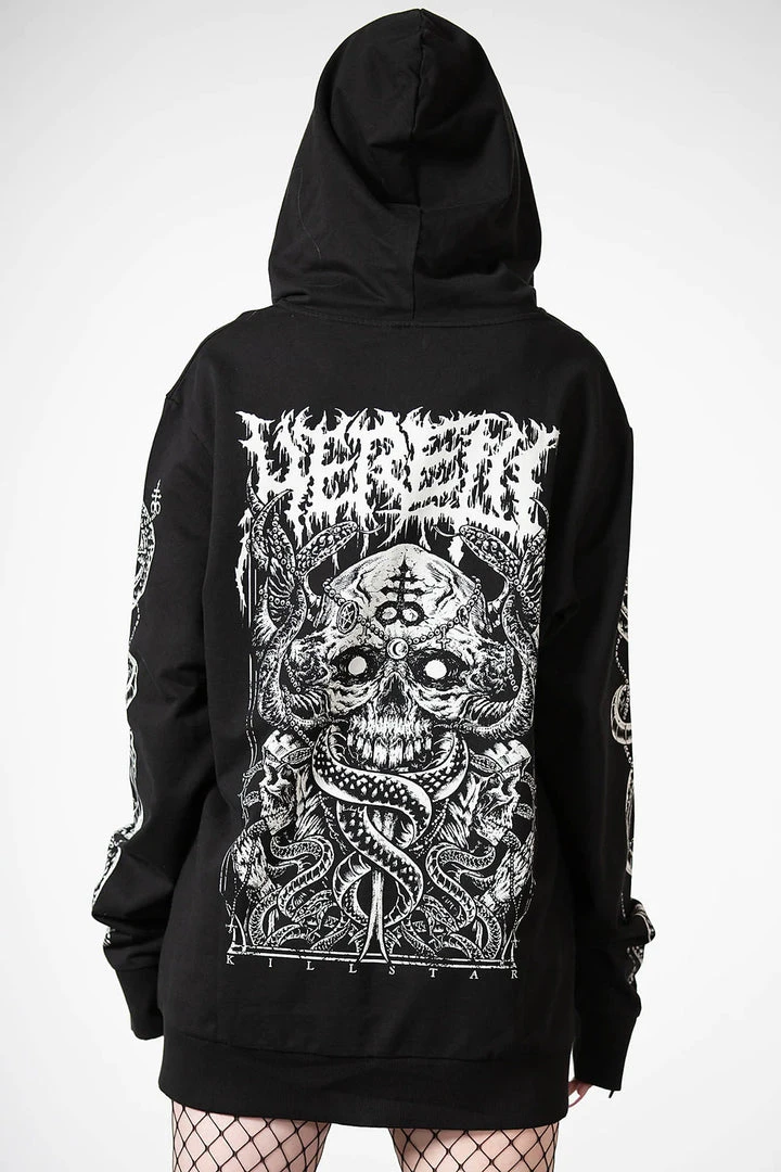 Killstar Anders Zip-Up Hoodie New Arrivals 4 Killstar Anders Zip-Up Hoodie New Arrivals