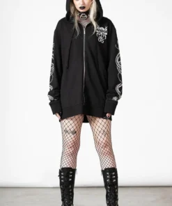 Killstar Anders Zip-Up Hoodie New Arrivals 17 Killstar Anders Zip-Up Hoodie New Arrivals