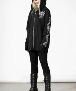 Killstar Anders Zip-Up Hoodie New Arrivals 18 Killstar Anders Zip-Up Hoodie New Arrivals