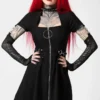 Killstar Anti Everything Zip Dress Ladies