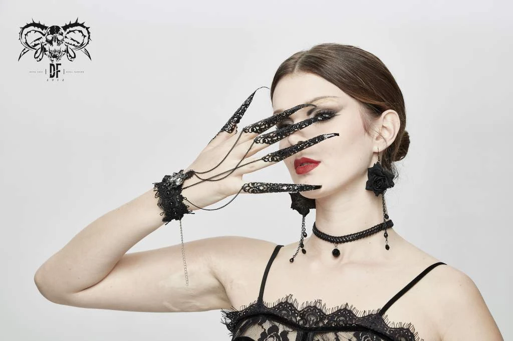 Devil Fashion Gothic Glove 3 Devil Fashion Gothic Glove