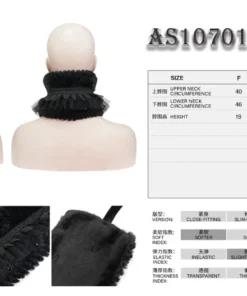 Devil Fashion Alvar Scarf Black 14 Devil Fashion Alvar Scarf Black