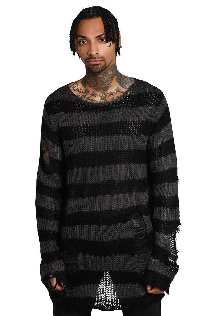 Killstar Ash Distress Knit Sweater 4 Killstar Ash Distress Knit Sweater