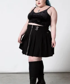 Killstar Ataraxia Velvet Top Ladies 12 Killstar Ataraxia Velvet Top Ladies