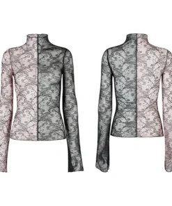 New Arrivals Punk Rave Syble Top - Black & Pink 19 New Arrivals Punk Rave Syble Top - Black & Pink