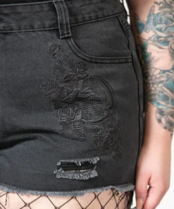 Killstar Alchemille Denim Shorts 19 Killstar Alchemille Denim Shorts