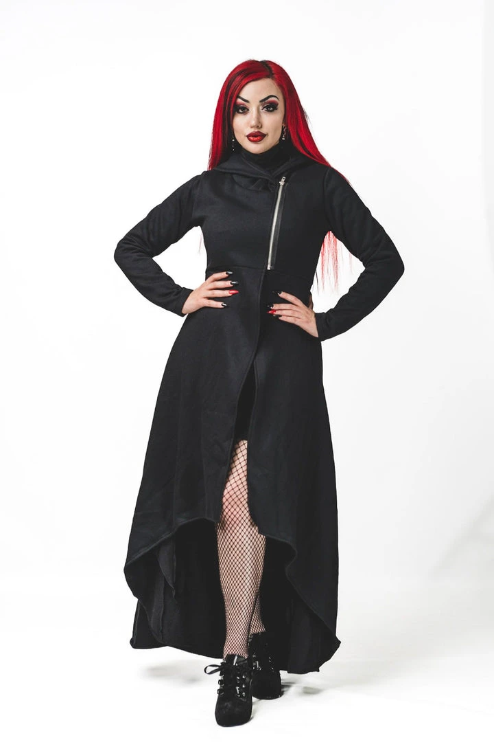 Necessary Evil Amphitrite Full Length Hoodie Ladies 6 Necessary Evil Amphitrite Full Length Hoodie Ladies